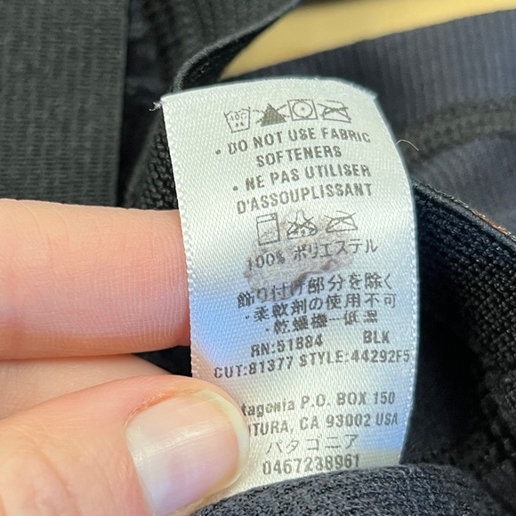 PATAGONIA Vintage Capilene Performance Base Layer Thermal Pants Men's Medium - Picture 10 of 10